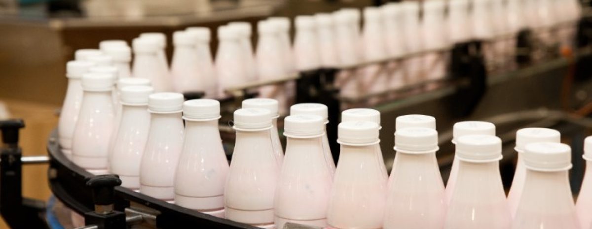 Milk,And,Yogurt,Production,Line,In,Plastic,Containers